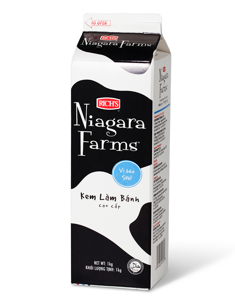 Announcement about changes in product code and quality of Niagara Farms